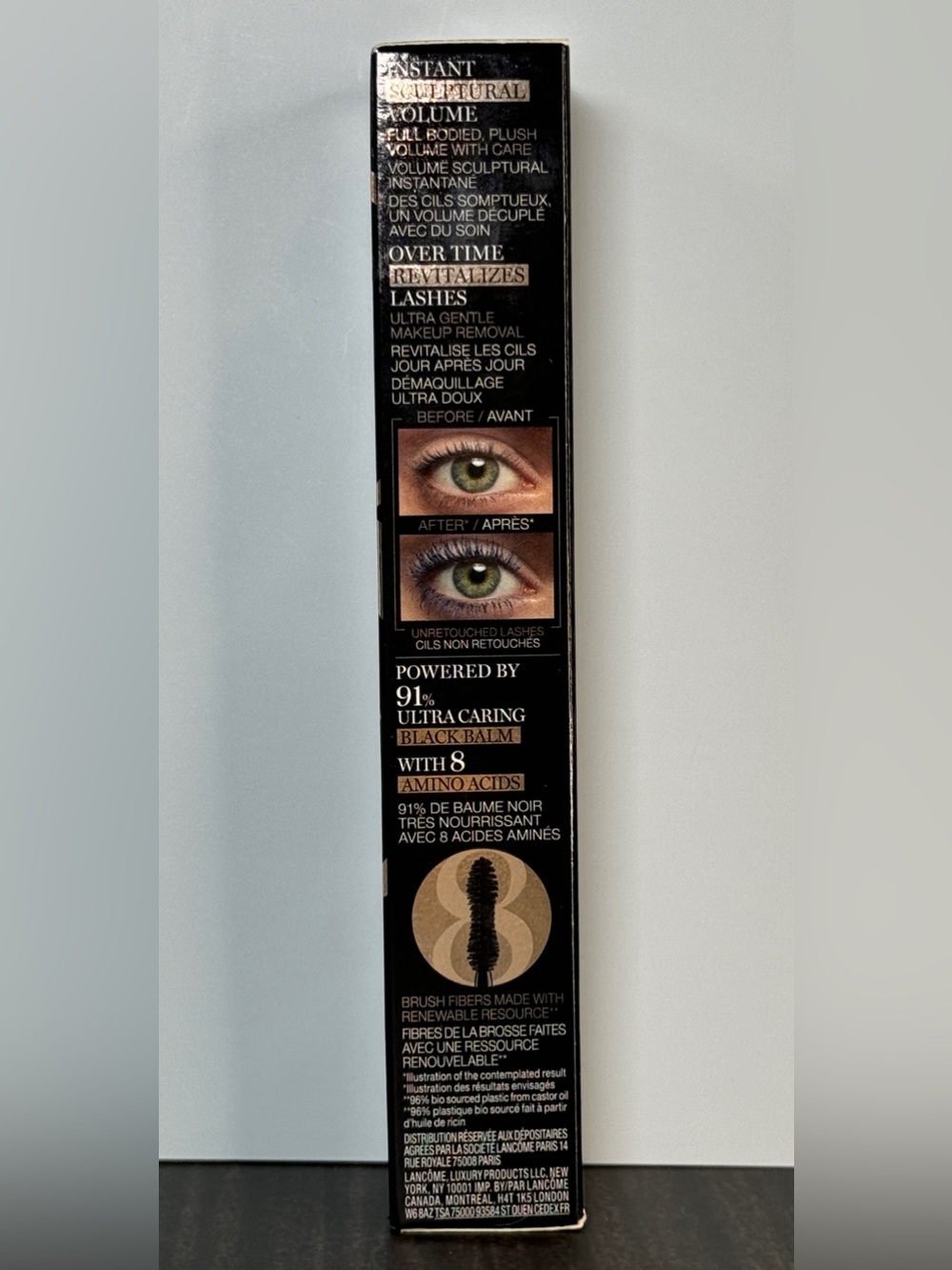 Lancôme Hypnôse 8 Mascara (02 Noir De Jais) NIB 0.3 oz - Picture 2 of 4